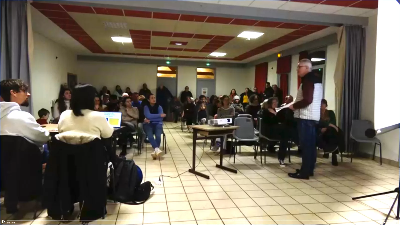 Réunion publique du 4 février : Peumerit mobilisé pour sa classe